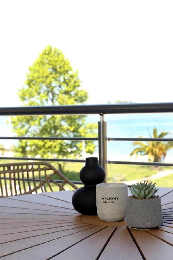 Sea View Apartment Keramoti  Bagian luar foto