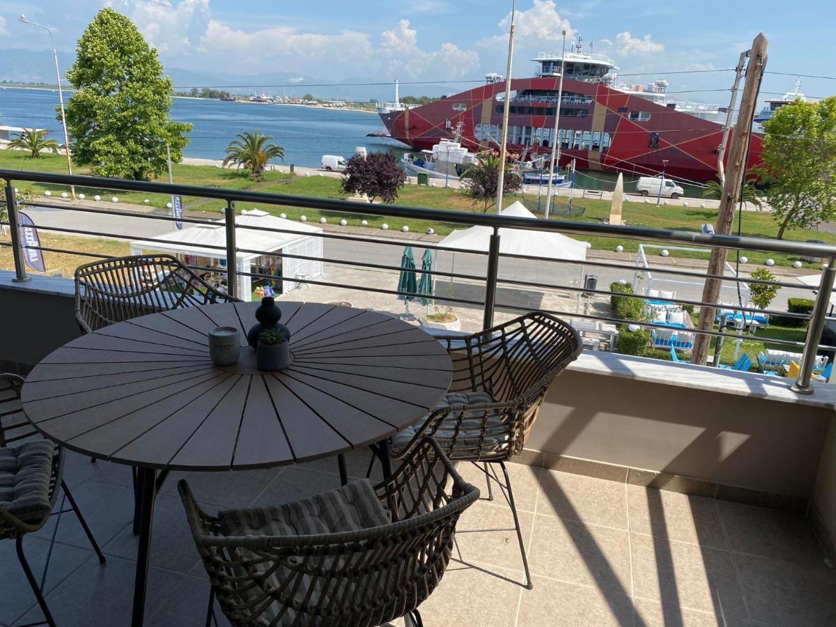 Sea View Apartment Keramoti  Bagian luar foto